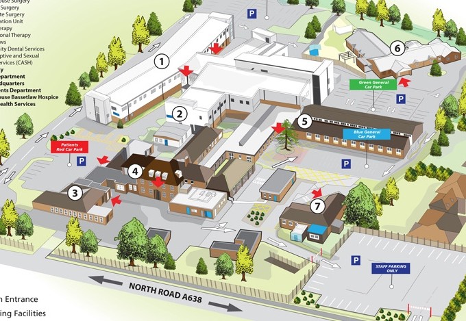 Health Sector 3D Site Plan Location Maps